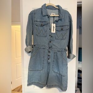Wrangler denim jumpsuit